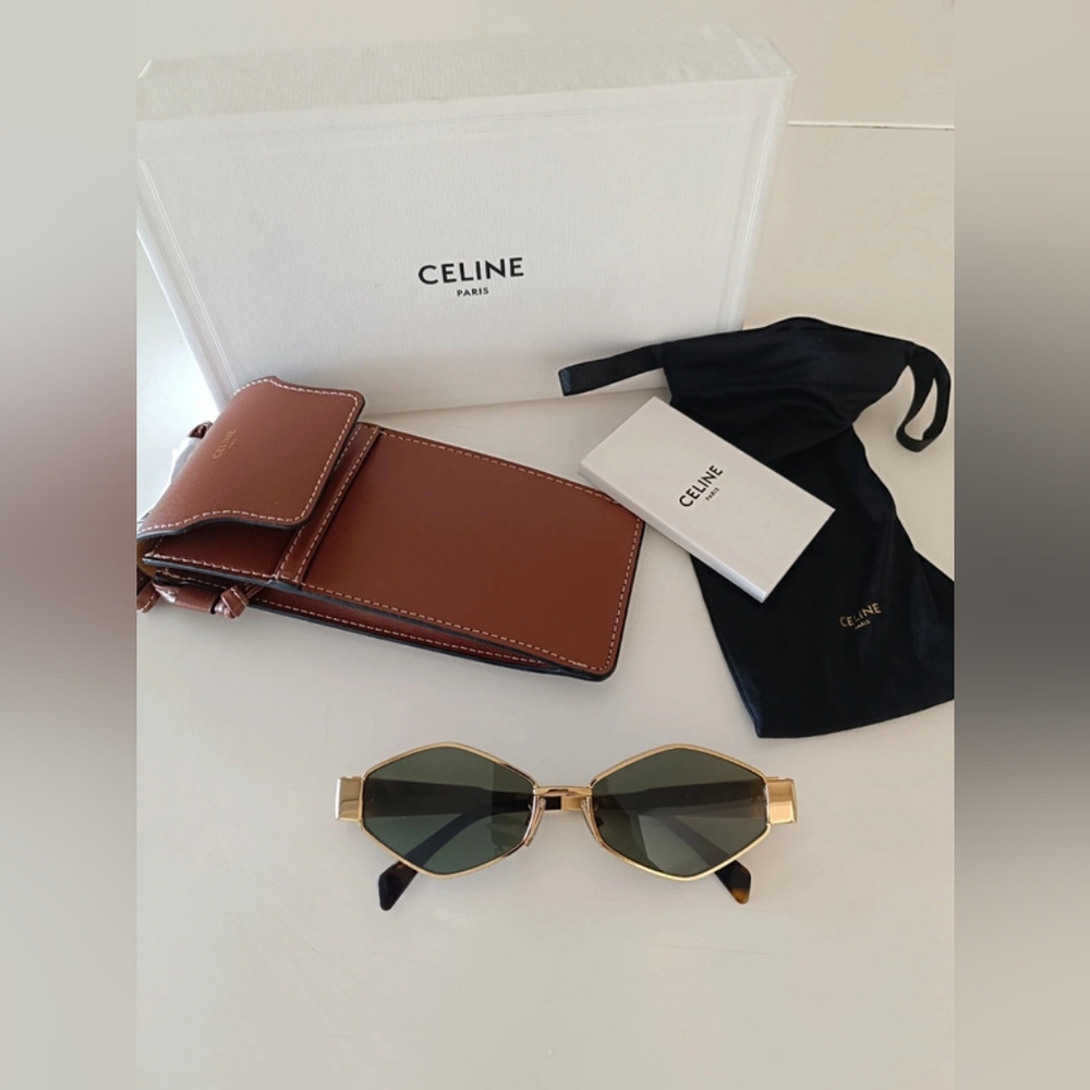 Celine Triomphe Metal Sunglasses